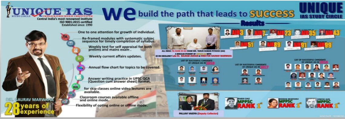 Unique IAS Study Study Circle- Top UPSC Coaching in Bhopal